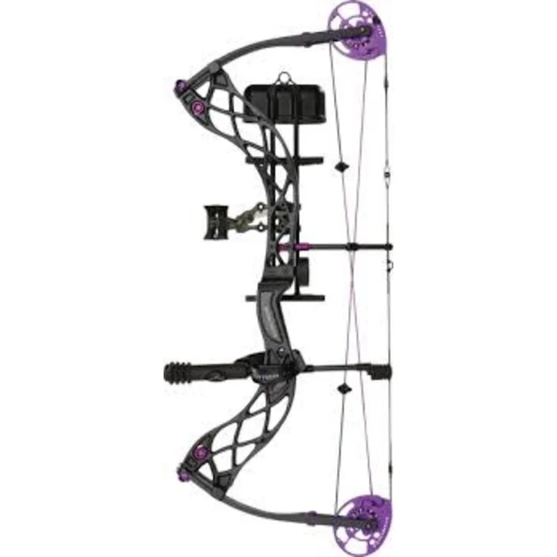 Bowtech Carbon Rose 40# pkg Black CF , RH