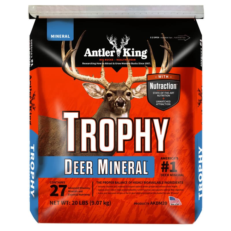 Antler King Trophy Mineral 20# Bag