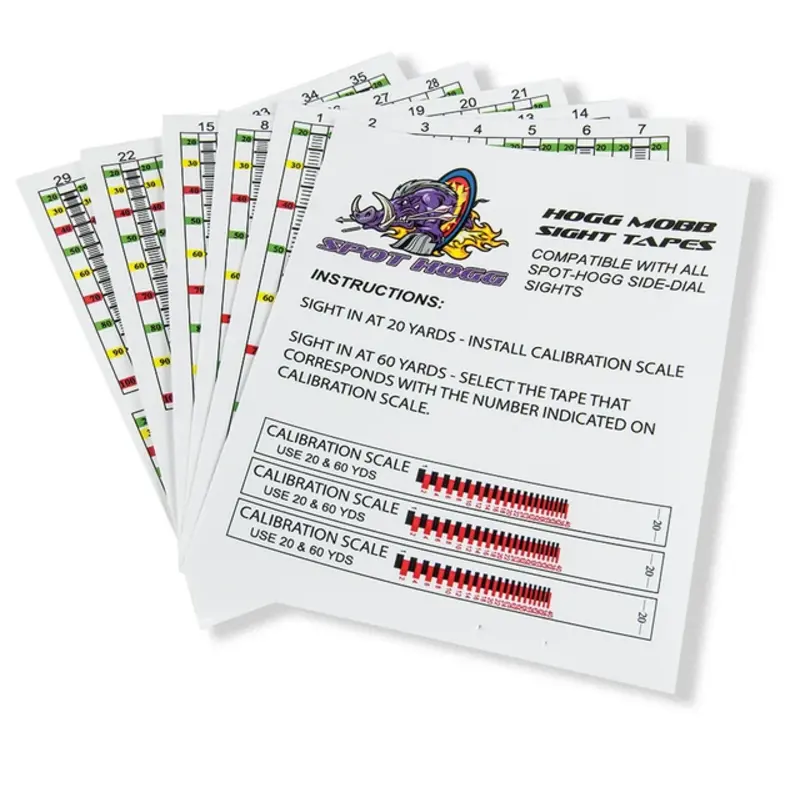 Spott Hogg Sight Tapes
