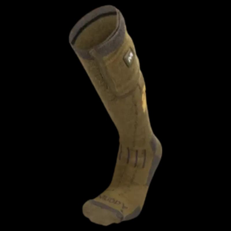 Muddy Nucleus Heated Socks Clay Brown